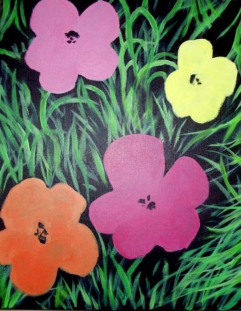 Warhol Wal Flowers