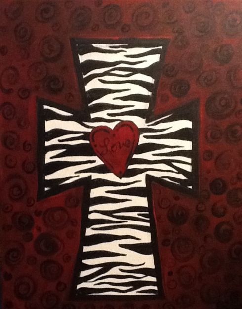 Zebra Cross of Love