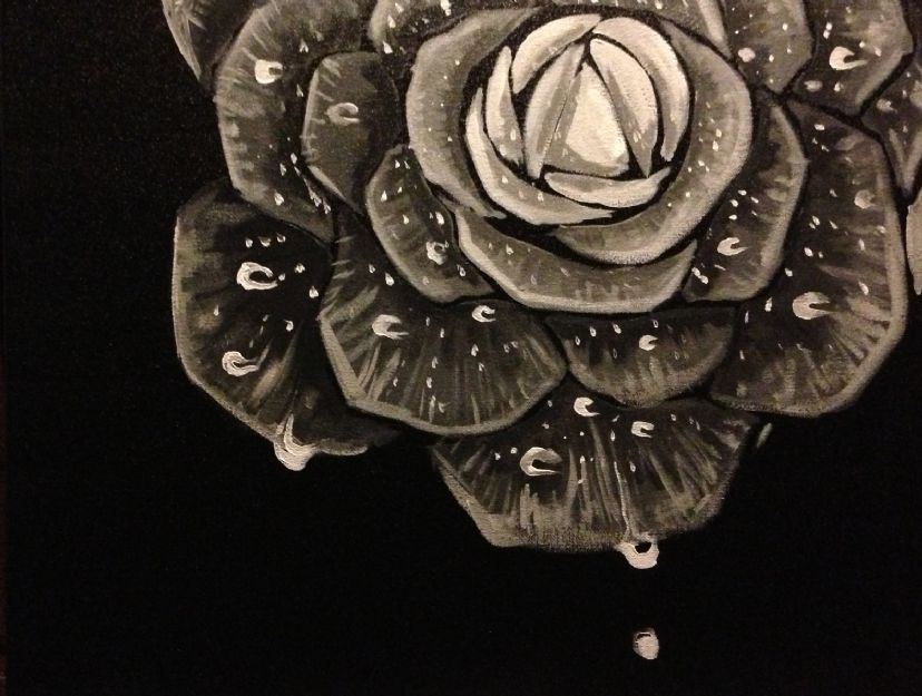 Monochrome Rose