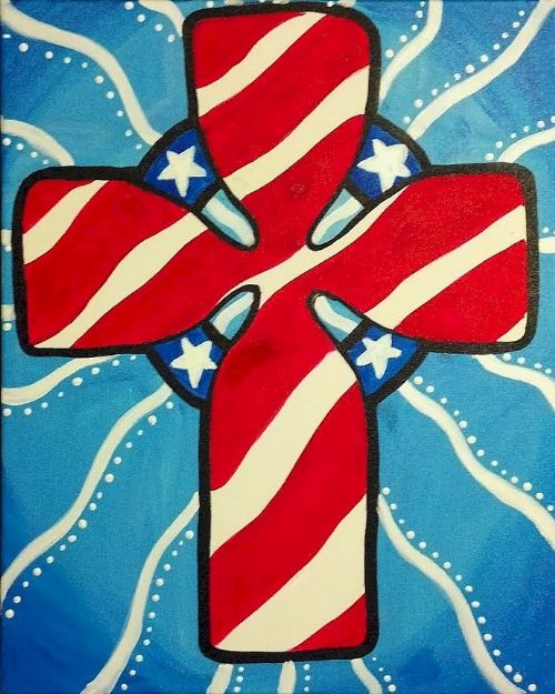 Independence Day Cross