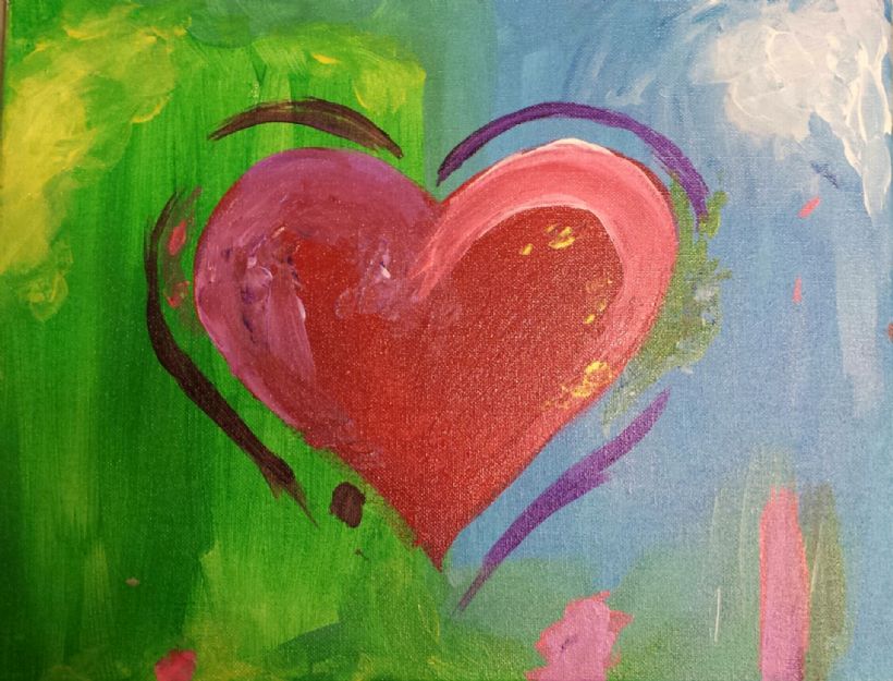 Kids Heart Art