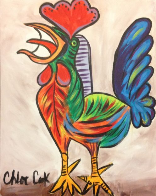 Picasso Rooster