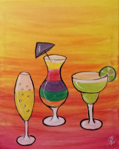 Drinks at Sunset