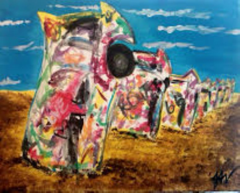 Route 66 Cadillacs