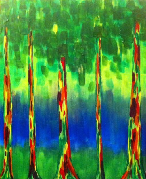 Rainbow Trees