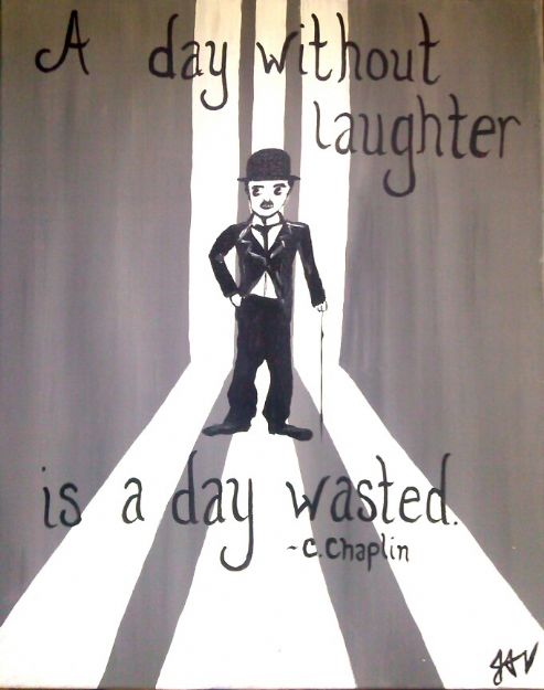 Laughter by Chaplin