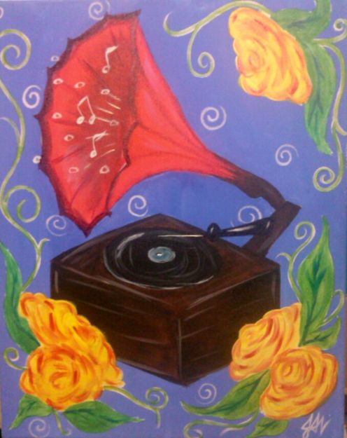 Flowery Phonograph