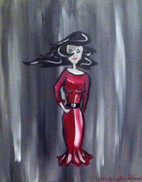 Lady in Red