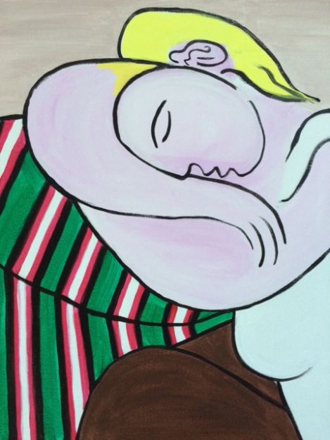 Picasso Woman with Yellow Hair