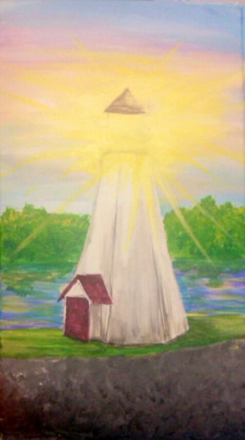 Days at Lake Hefner panel 1