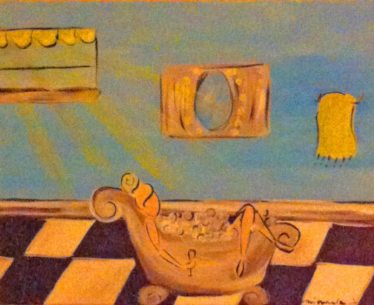 Champagne and Bath Bubbles