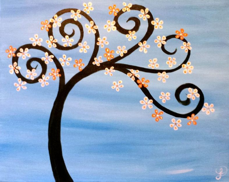 Orange Blossom Spirals