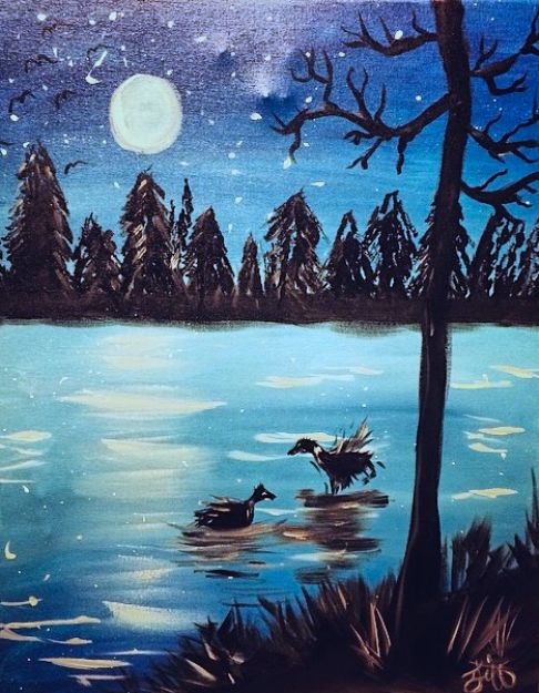 Midnight Lake
