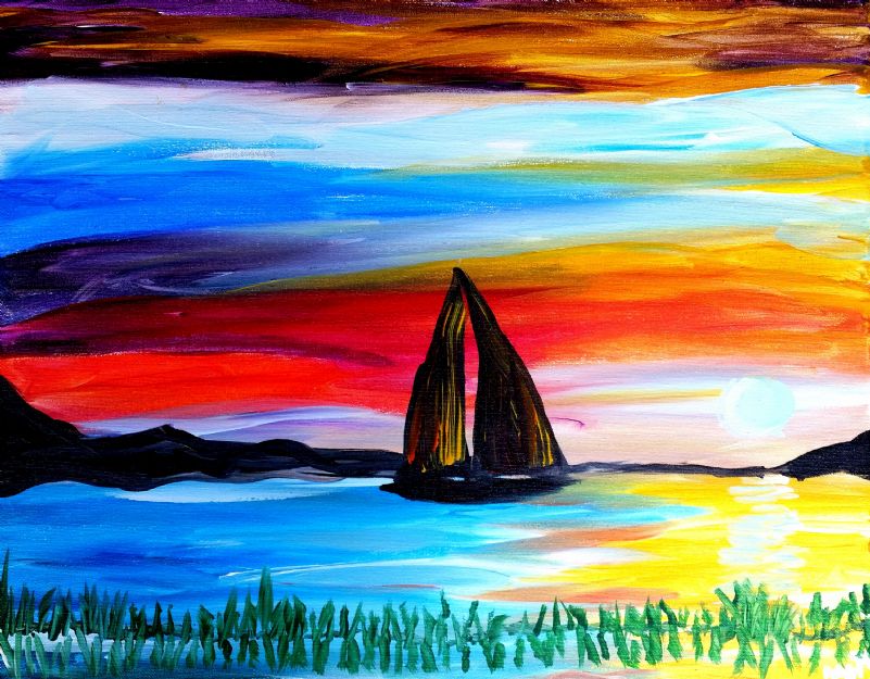 Dark Sails Afremov Study