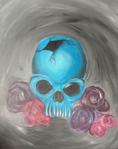 Blue Skull