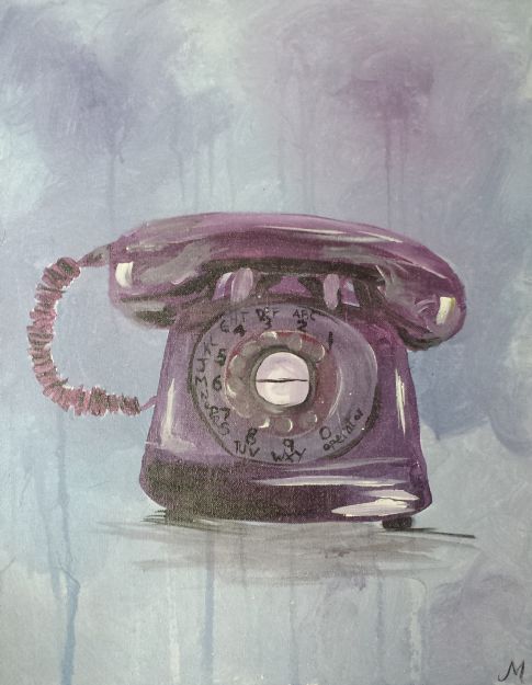 Purple Telephone
