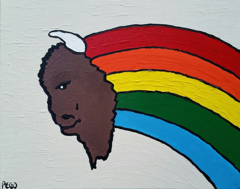 Rainbow Buffalo