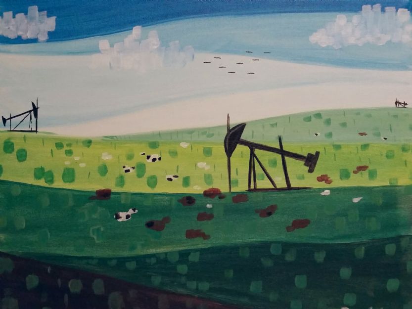 Nodding Donkeys out to Pasture