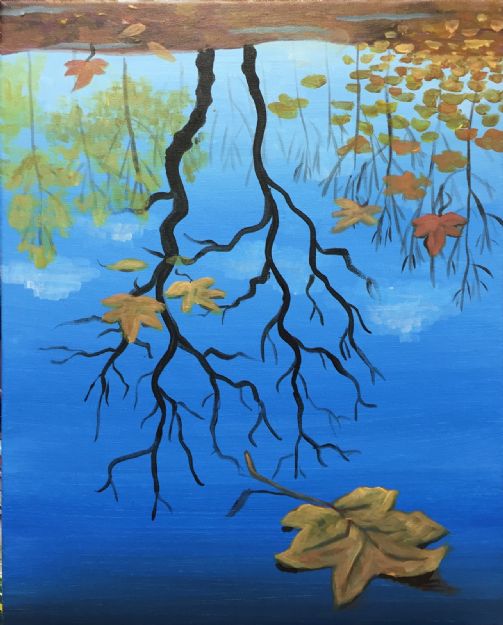 Sunny Fall Reflections