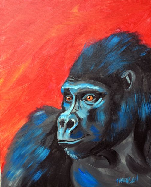 Colorful Gorilla