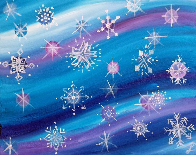 Snowflakes in the Breeze
