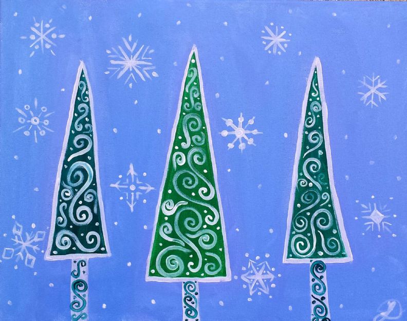 Trees and Snowflakes