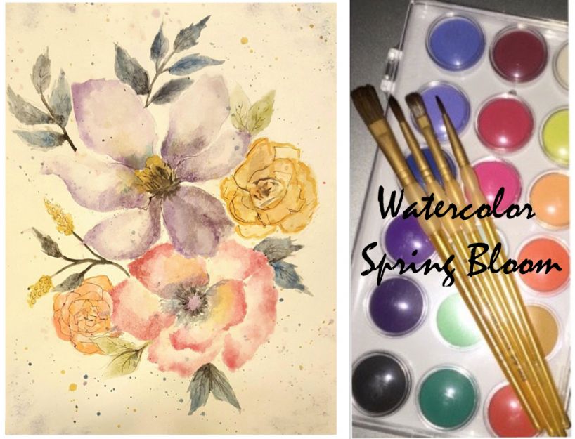 Spring Bloom - Watercolor Class