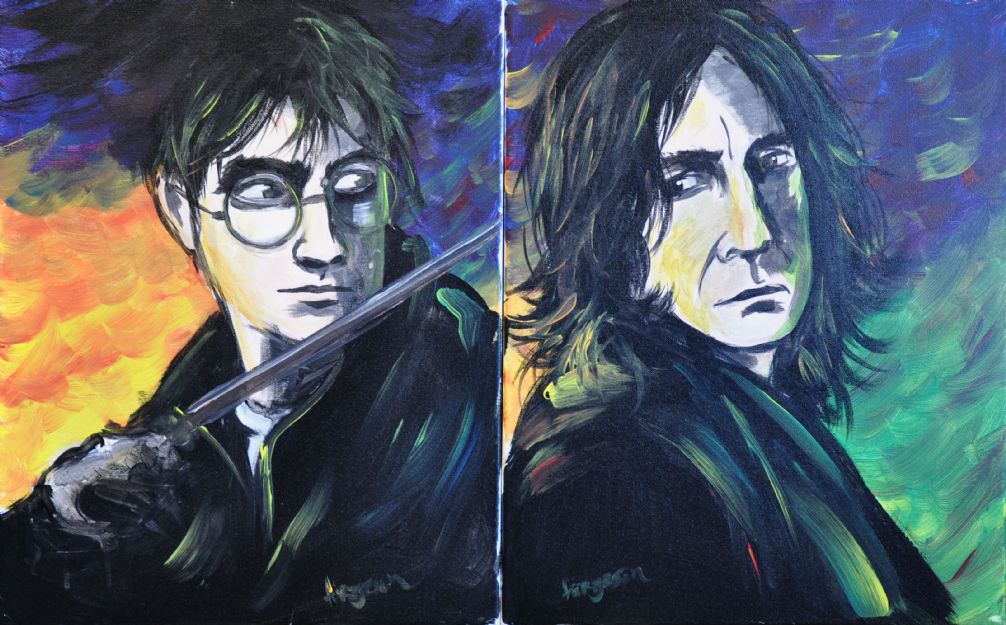 Harry and Snape pic one