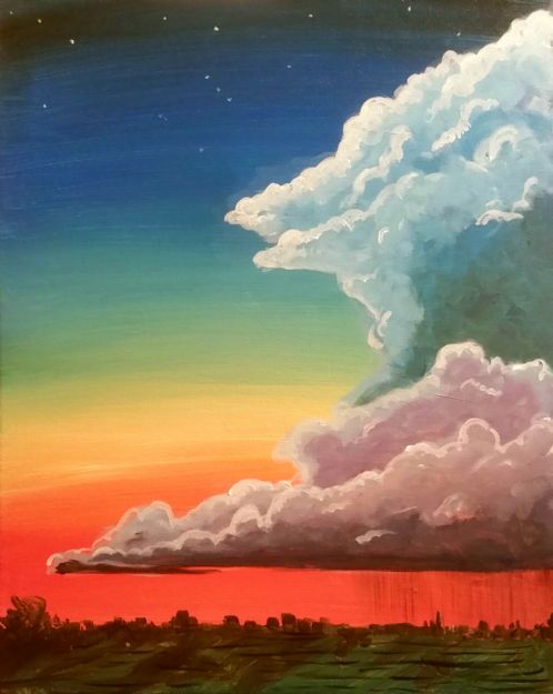 Sunset Thunderstorm