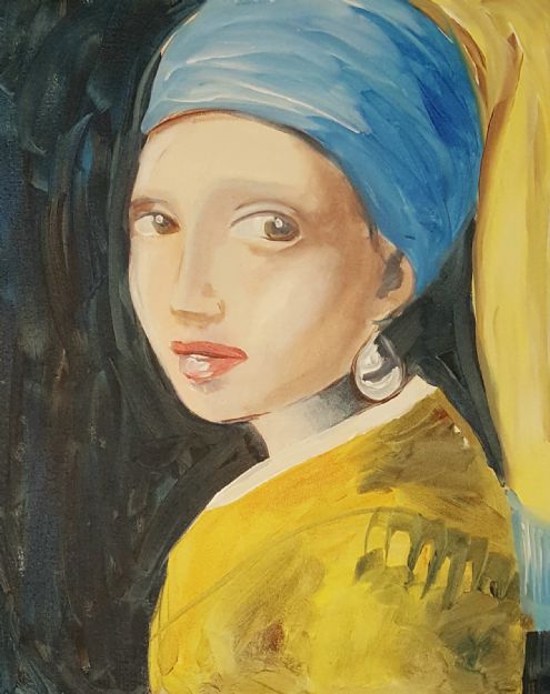 Girl with Pearl Earring a Vermeer Study