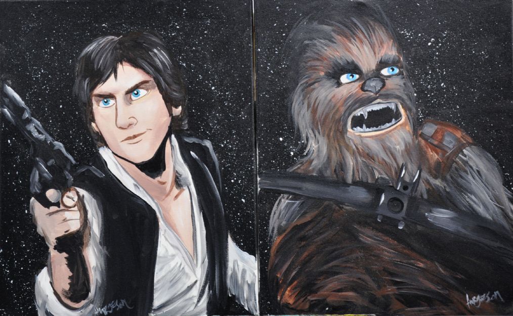 Han and Chewie pic one