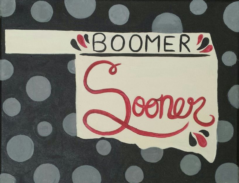 Boomer Sooner 11×14