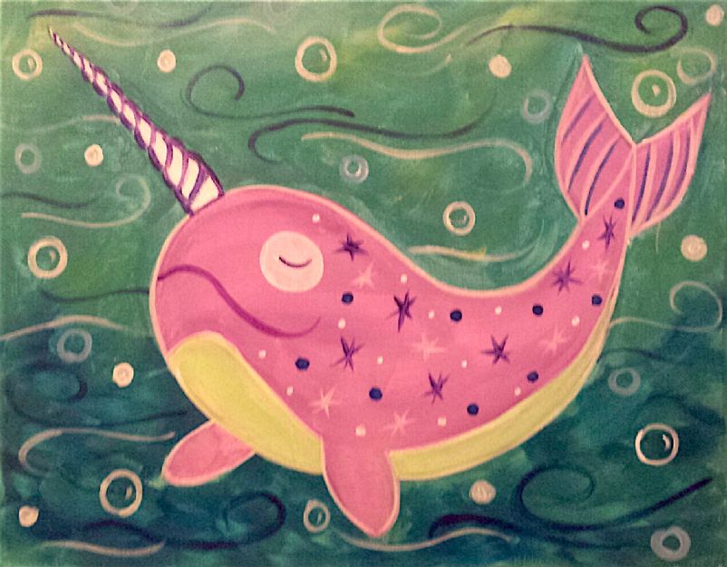 Kids Narwhal The Unicorn of the Sea 11×14